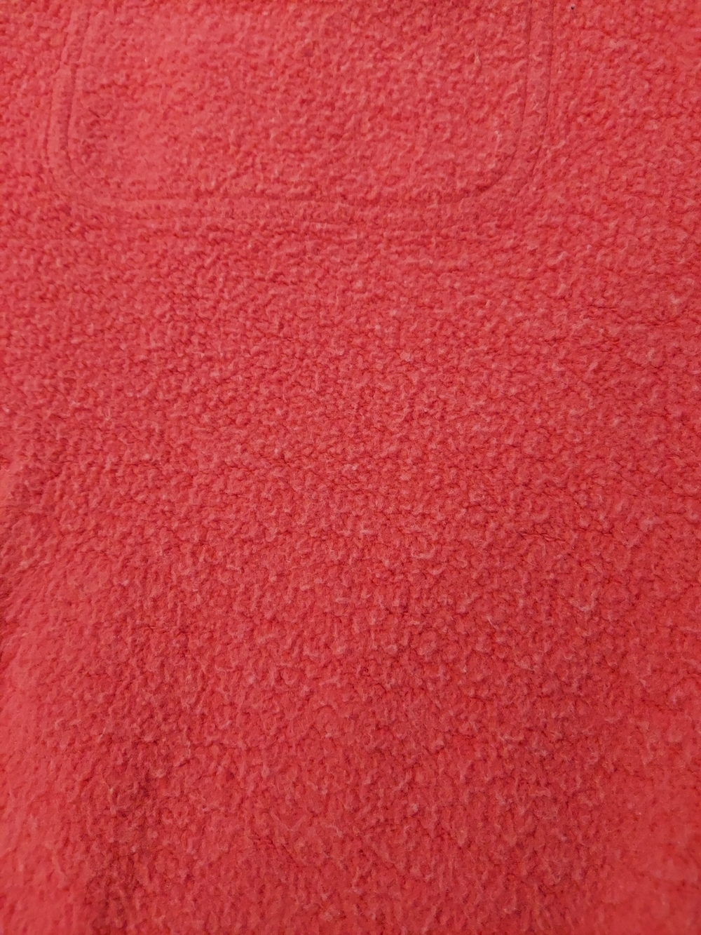 Free People Ruby Ovetsized Cozy Shacket - Coral / Scarlet Ibis - Picture 7 of 8